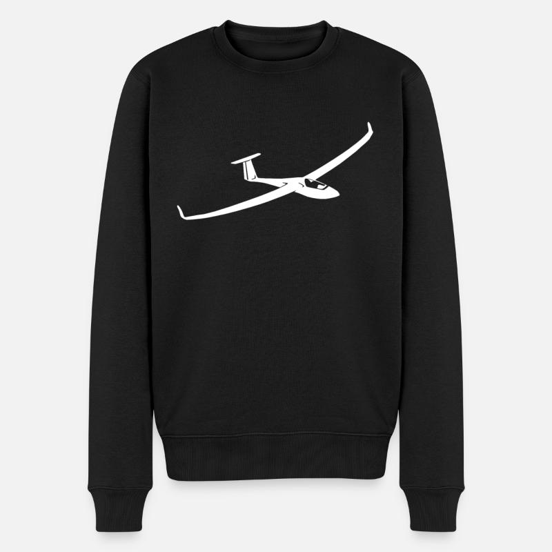 Glider Glider Gliding Glider - Men's Premium Organic Jumper - black