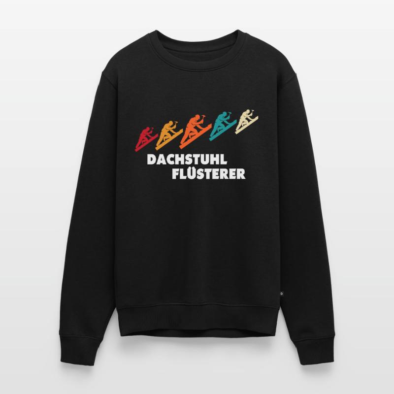 Dachdecker Dachdecken Dach Decken Männer Premium Bio Pullover