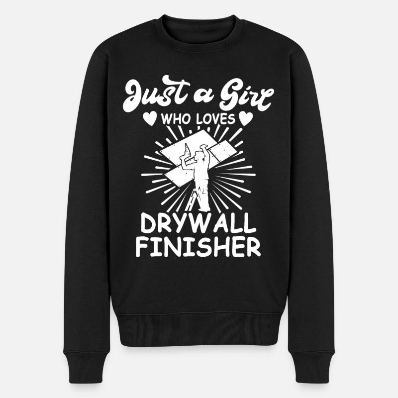 Cloison sèche - Pull Premium bio Homme - noir