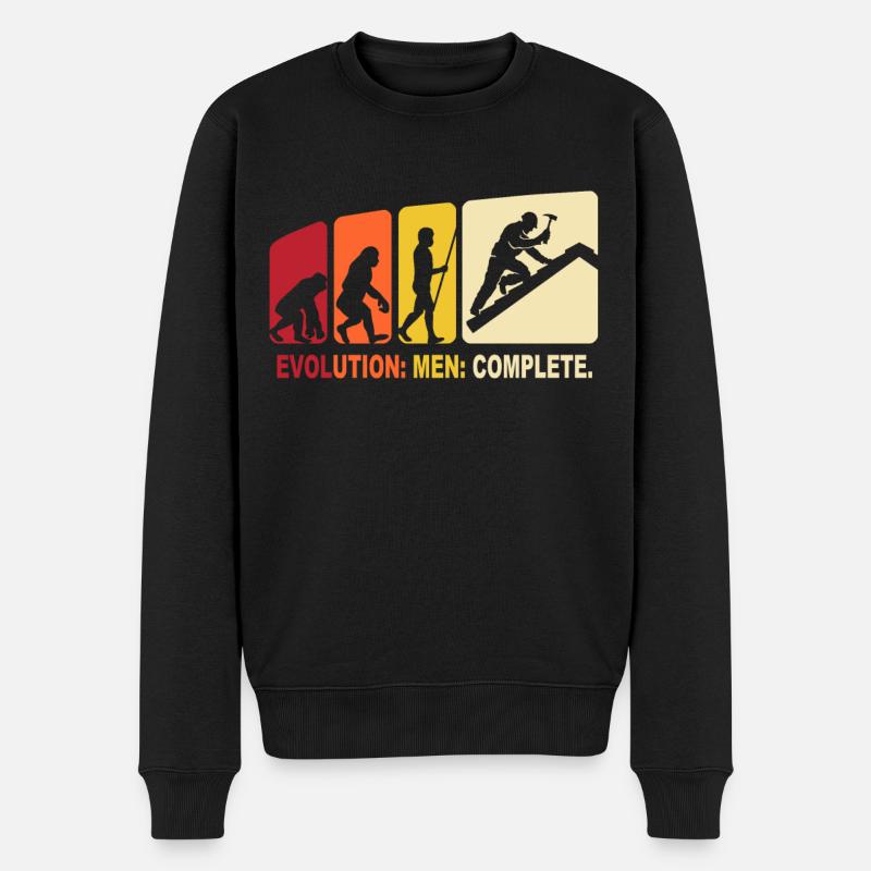 Toiture Evolution Toiture - Pull Premium bio Homme - noir