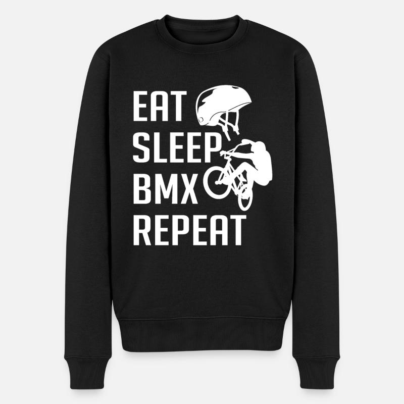 BMX Vélo Sensation Passion - Pull Premium bio Homme - noir