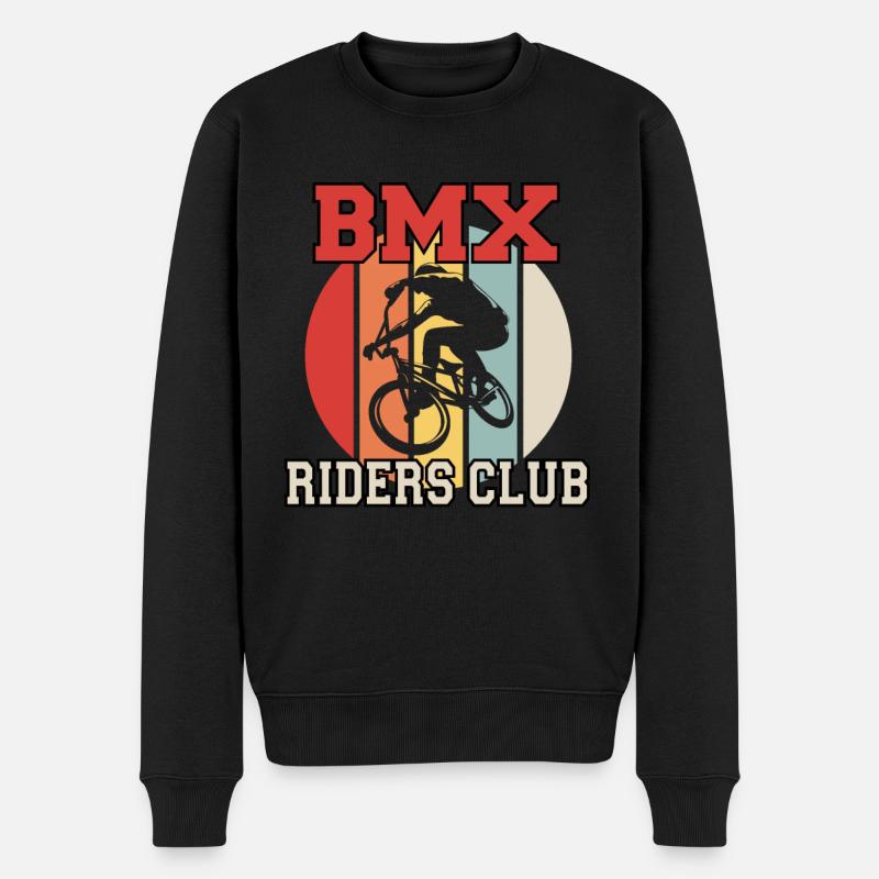 BMX Vélo - Pull Premium bio Homme - noir