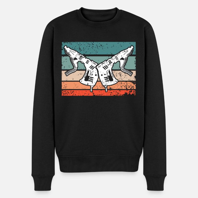 Cloison sèche - Pull Premium bio Homme - noir