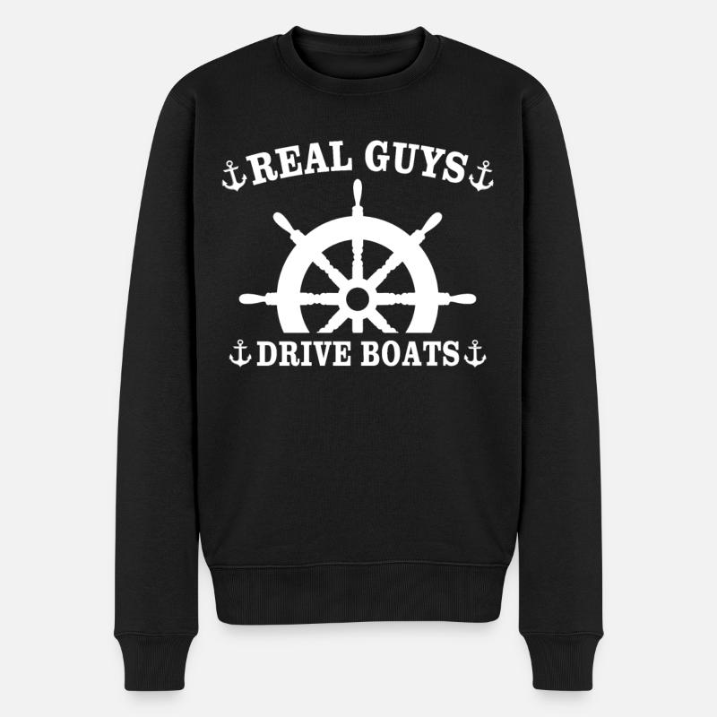 Capitaine de bateau Capitaine - Pull Premium bio Homme - noir