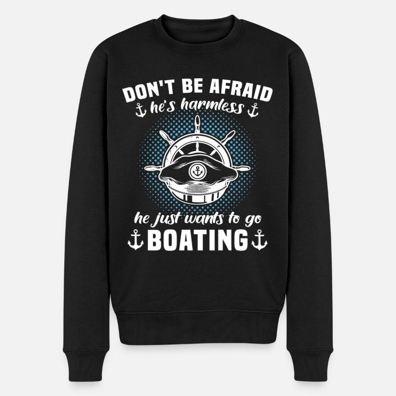 Capitaine de bateau Capitaine - Pull Premium bio Homme - noir