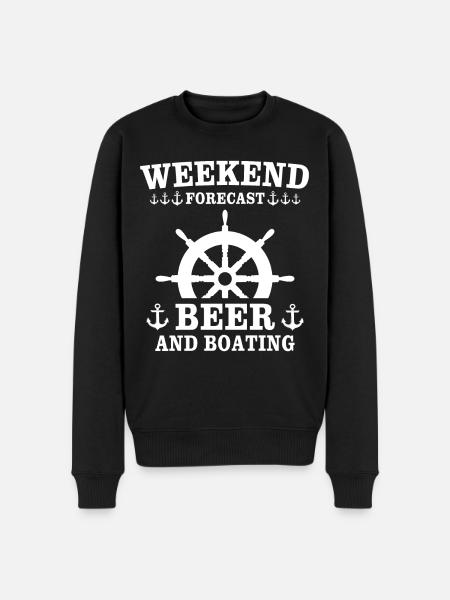 Capitaine Beer - Pull Premium bio Homme - noir
