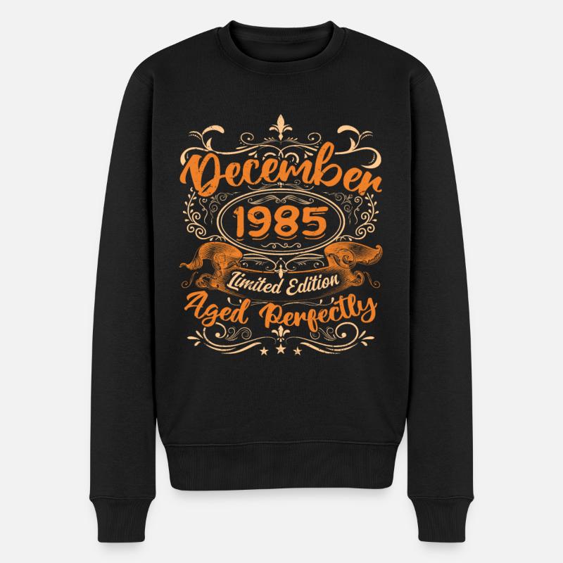 December 1985 | Limited Edition - Pull Premium bio Homme - noir