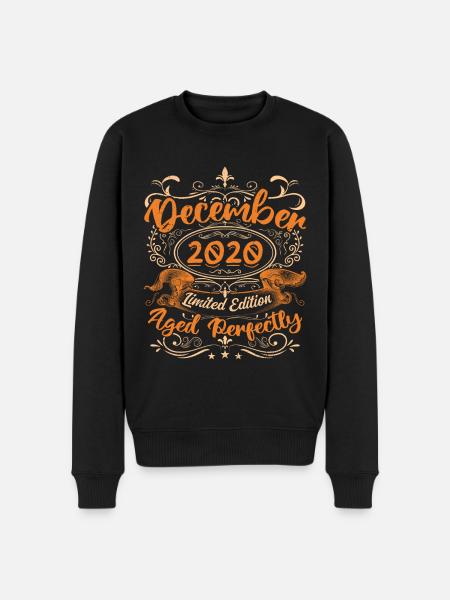 December 2020 | Limited Edition - Men's Premium Organic Jumper - black
