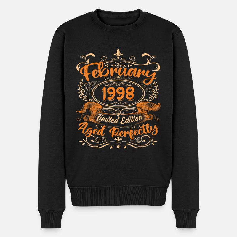 February 1998 | Aged Perfectly - Pull Premium bio Homme - noir