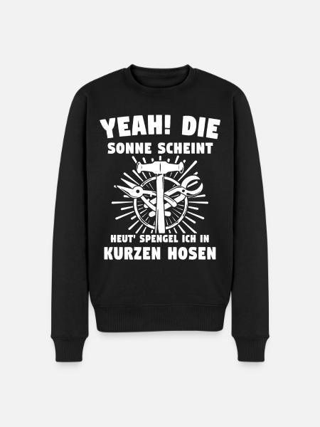 Spengler Bauspengler Karosseriespengler - Männer Premium Bio Pullover - Schwarz