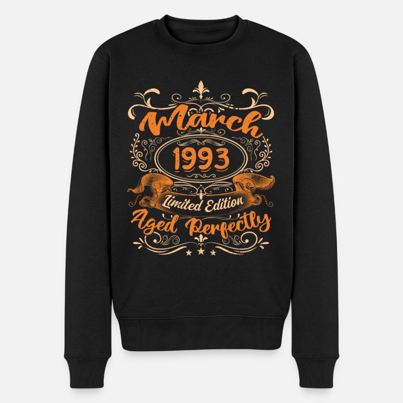 March 1993 | Aged Perfectly - Pull Premium bio Homme - noir