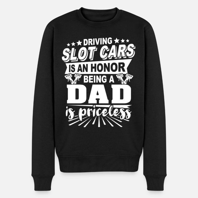 Slot Car Papa - Pull Premium bio Homme - noir