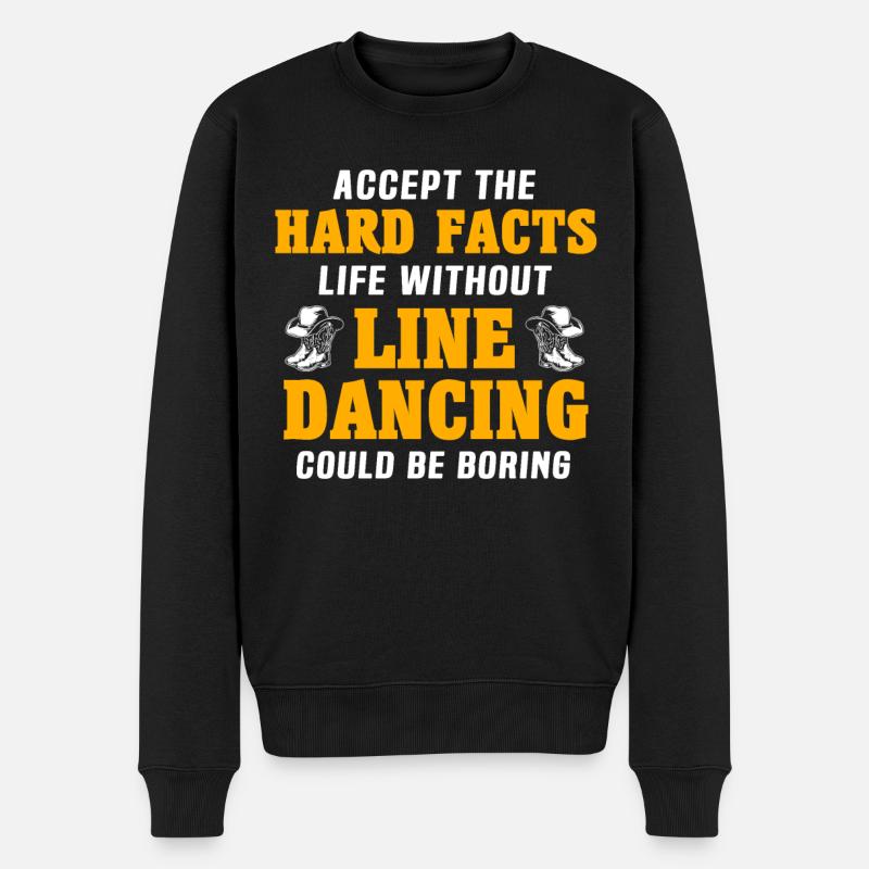 Danse en ligne - Pull Premium bio Homme - noir