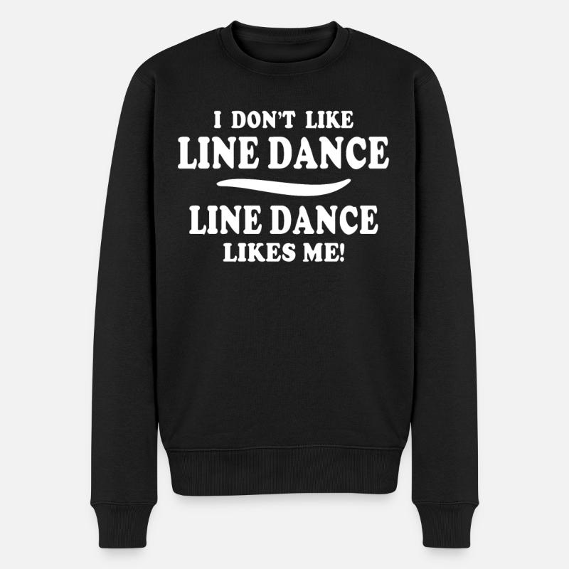Danse en ligne - Pull Premium bio Homme - noir