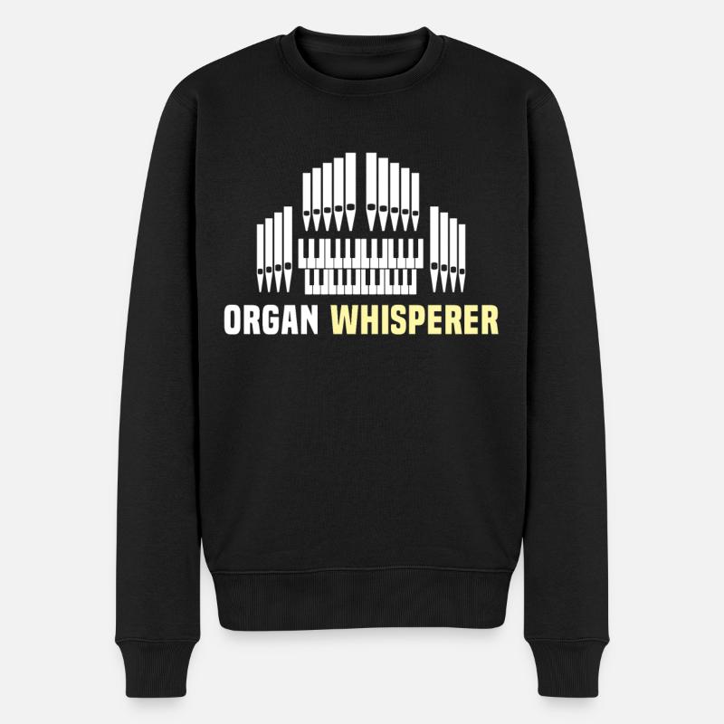 Orgues Organistes - Pull Premium bio Homme - noir