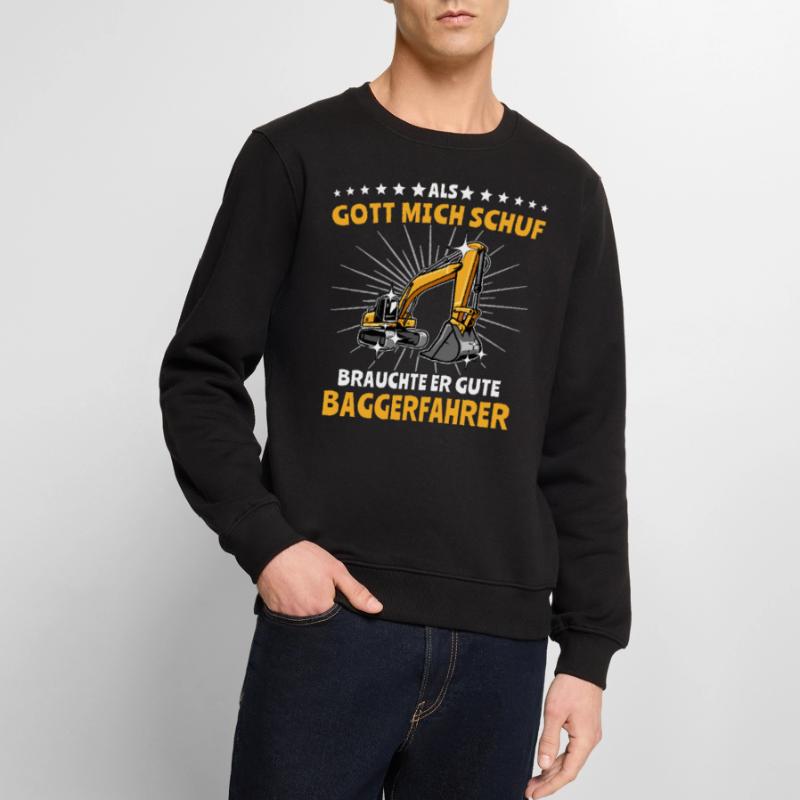 Baggerführer Bagger Baggerfahrer Männer Premium Bio Pullover