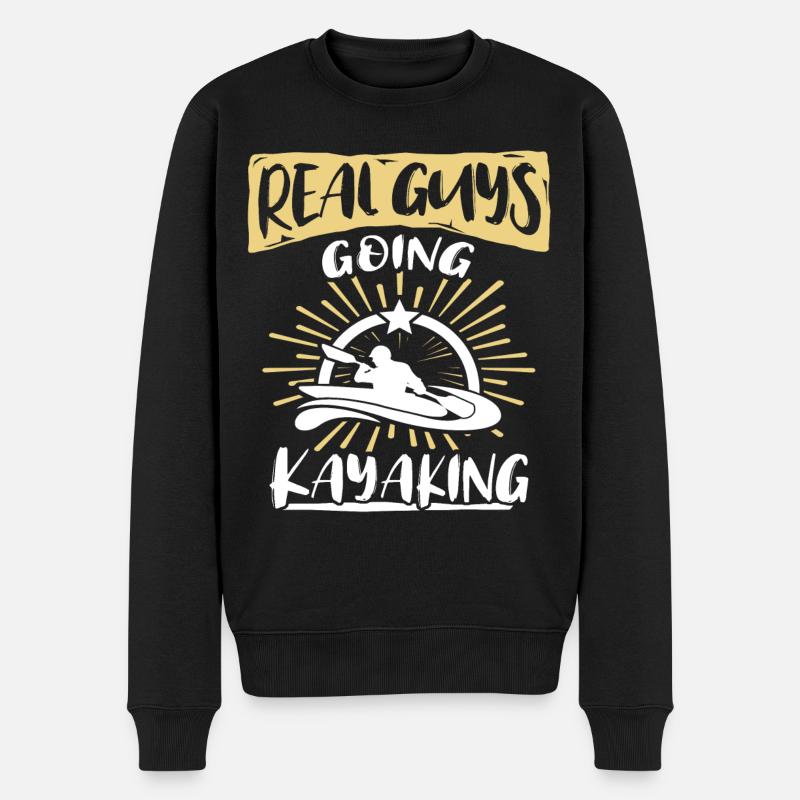 Kayak Guys Kayaking - Pull Premium bio Homme - noir