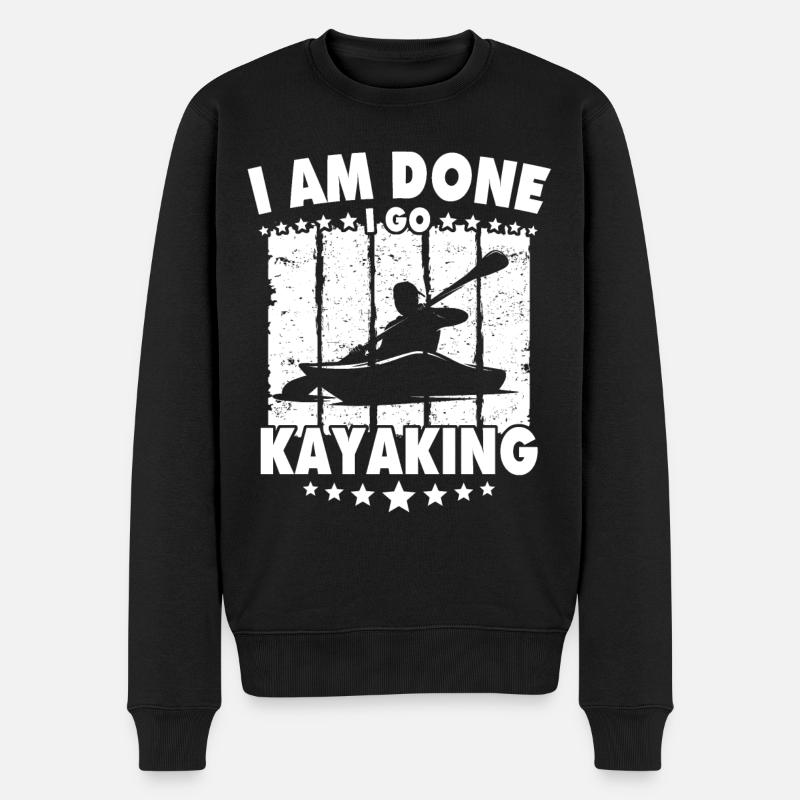 Kayakiste Kayak - Pull Premium bio Homme - noir