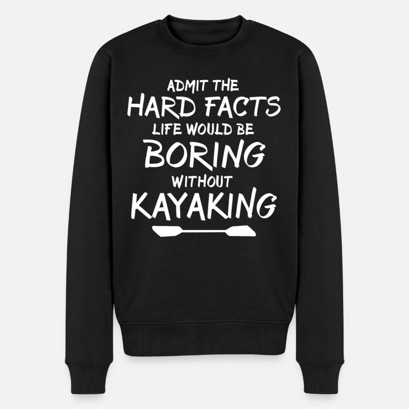 Kayakiste Kayak - Pull Premium bio Homme - noir
