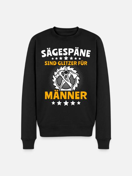 Zimmermann Zimmerer - Männer Premium Bio Pullover - Schwarz