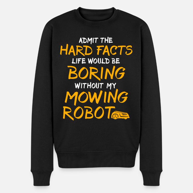 Tondeuse robot Robot tondeuse - Pull Premium bio Homme - noir