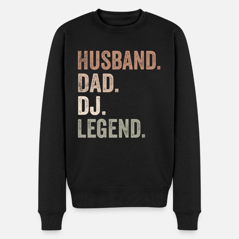 Husband Dad DJ Legend - husband - Pull Premium bio Homme - noir