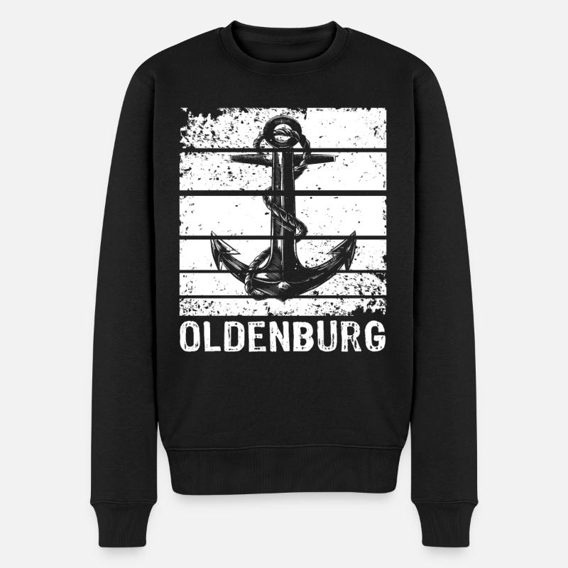 Dictons d’Oldenburg Oldenburger - Pull Premium bio Homme - noir