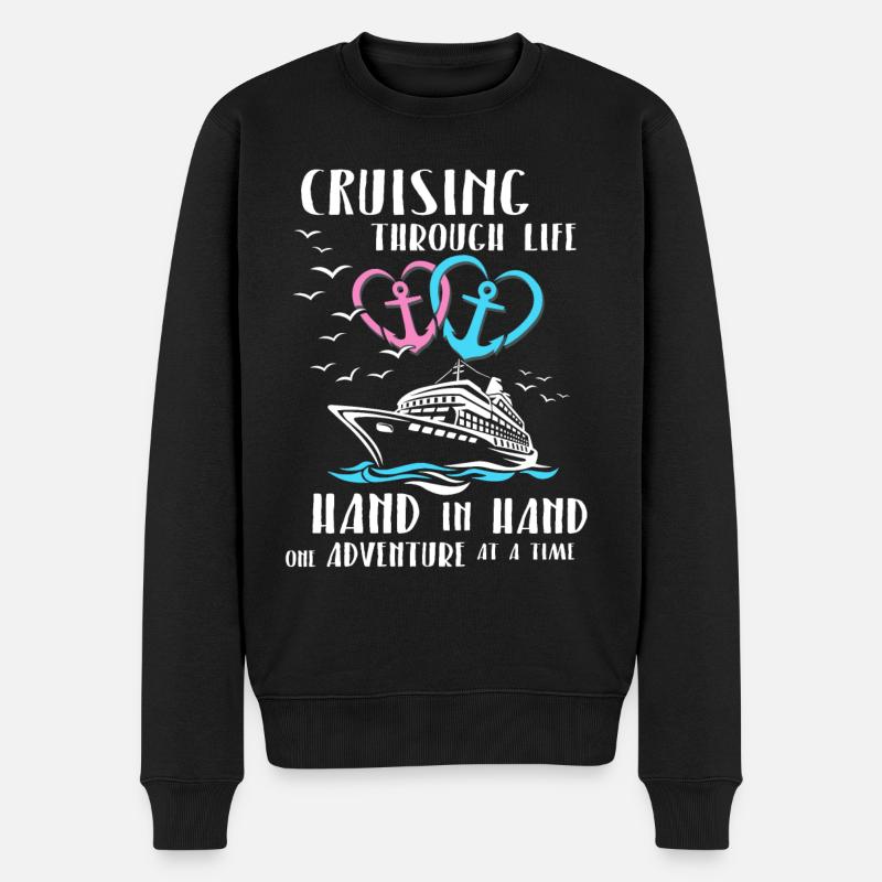 Partenaire de croisière - Pull Premium bio Homme - noir