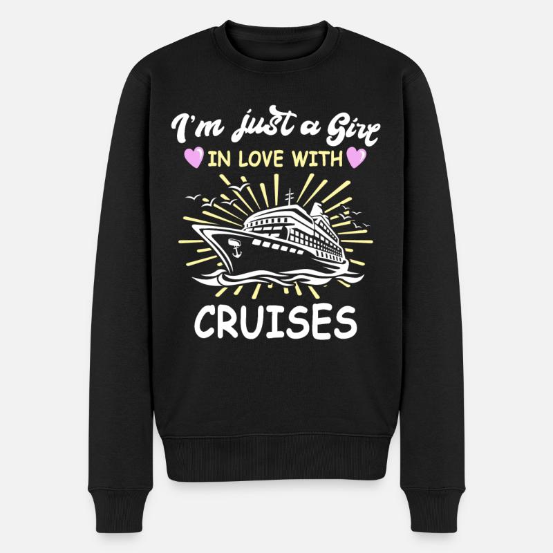 Fille de croisière - Pull Premium bio Homme - noir