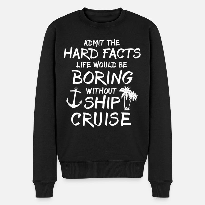 Croisière Voyage Bateau de croisière - Pull Premium bio Homme - noir
