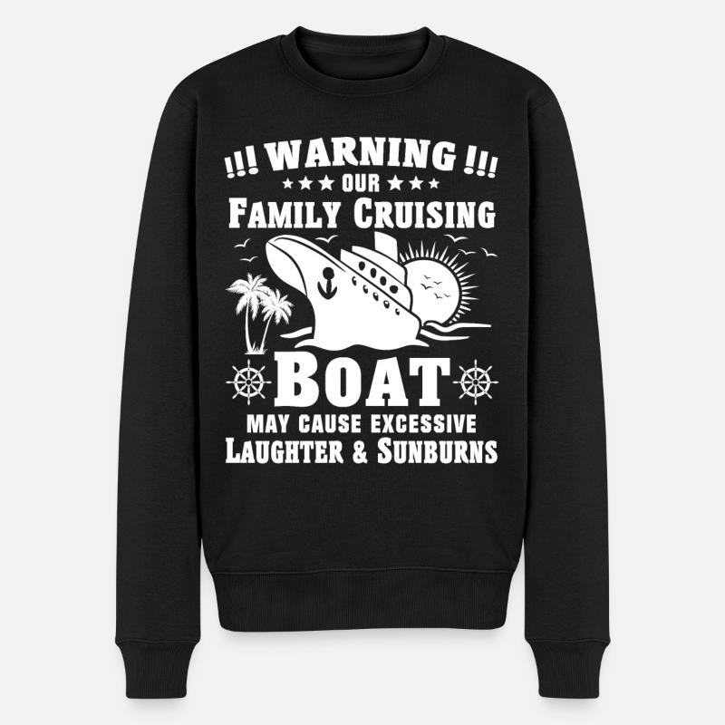 Famille Croisière - Pull Premium bio Homme - noir