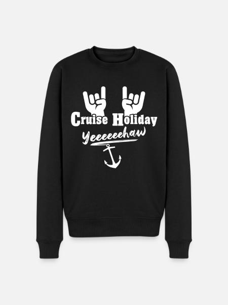 Vacances en croisière - Pull Premium bio Homme - noir