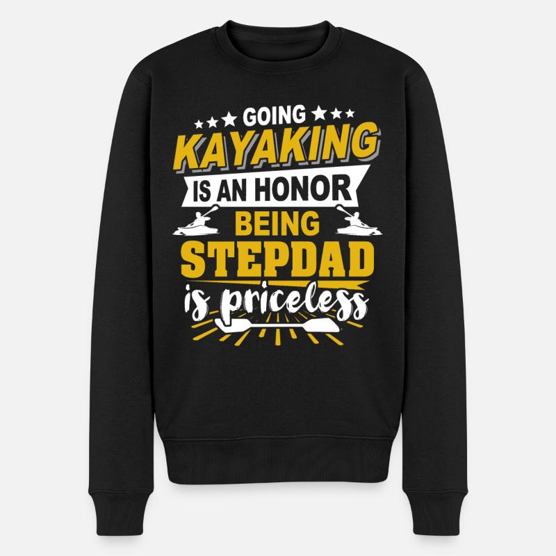 Kayak Stepdad Kayaking - Pull Premium bio Homme - noir