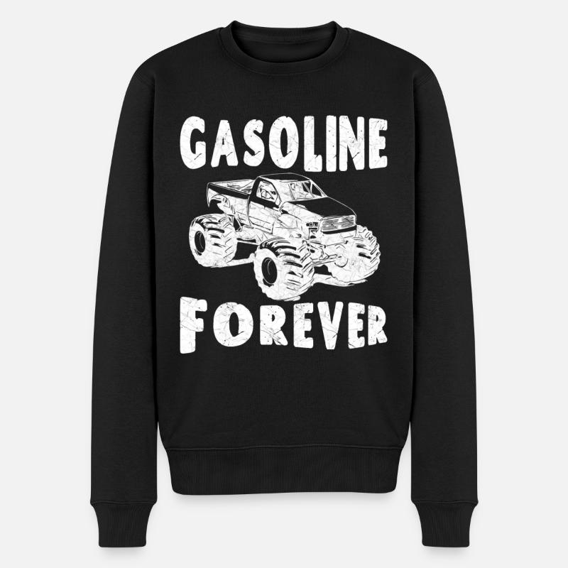 L’essence pour toujours - Pull Premium bio Homme - noir