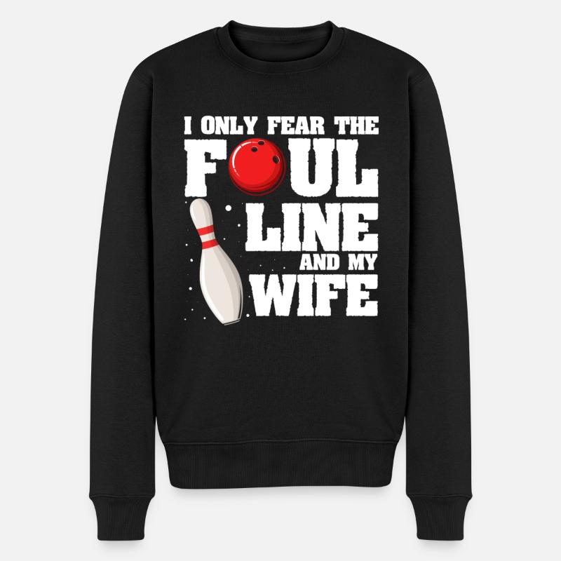 Femme de bowling - Pull Premium bio Homme - noir