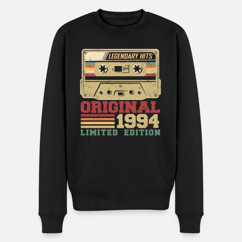Original 1994 Vintage Anniversaire Cadeau 1994 - Pull Premium bio Homme - noir
