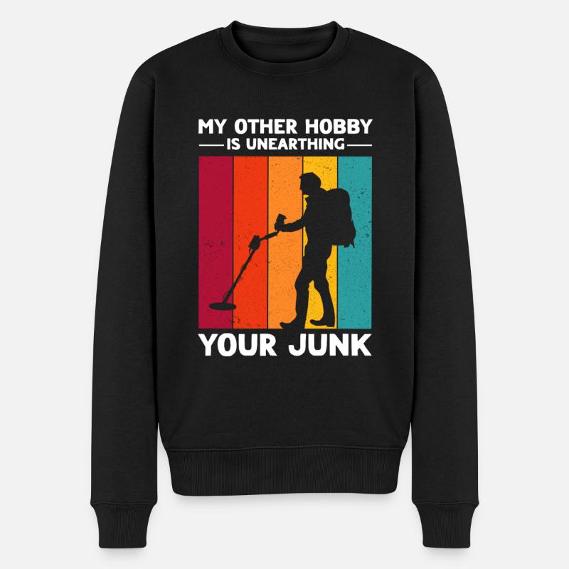 Sondes Détecteur de Métaux - Pull Premium bio Homme - noir