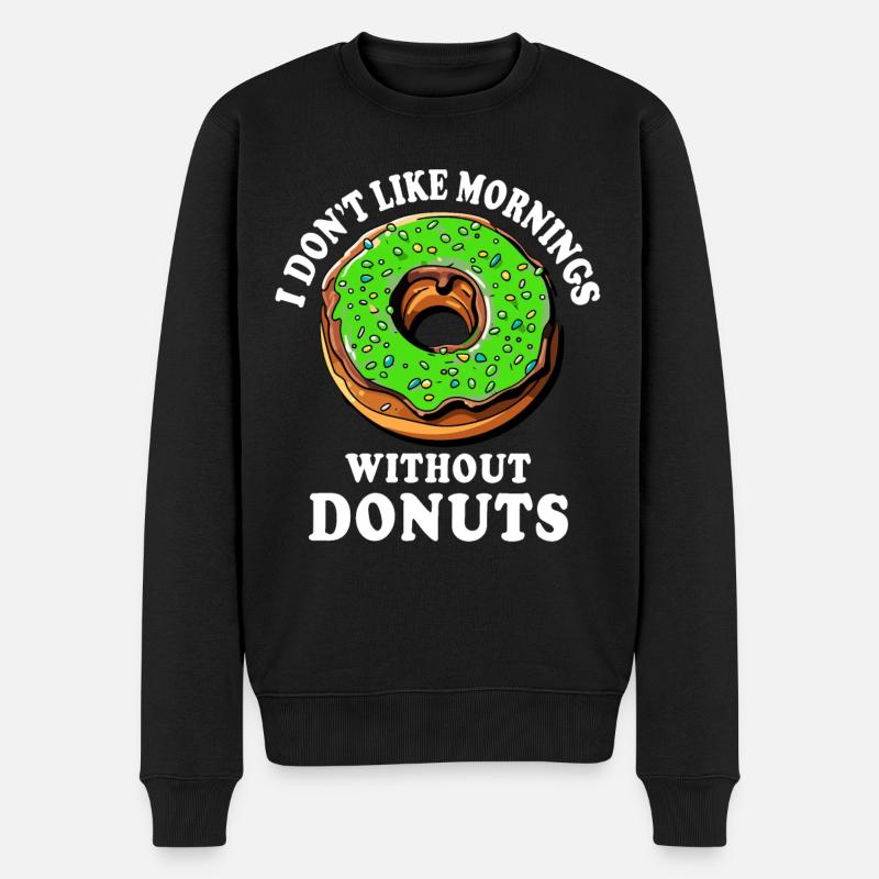 Donut Donut Donut Beignets - Pull Premium bio Homme - noir