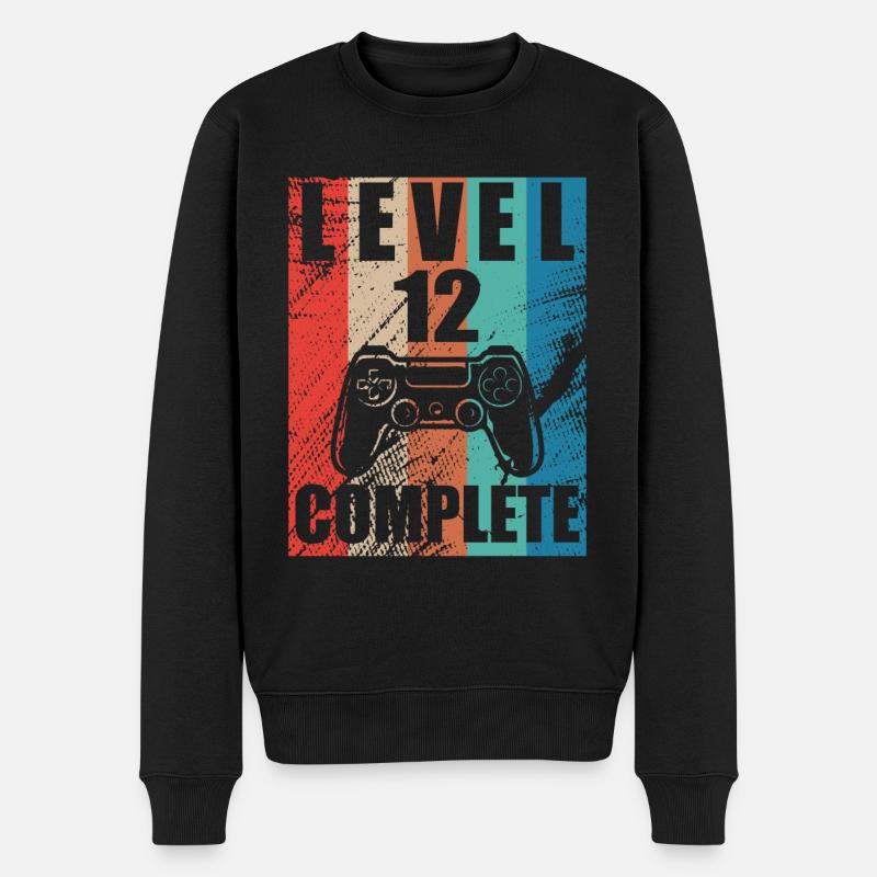 Niveau 12 complete - Pull Premium bio Homme - noir