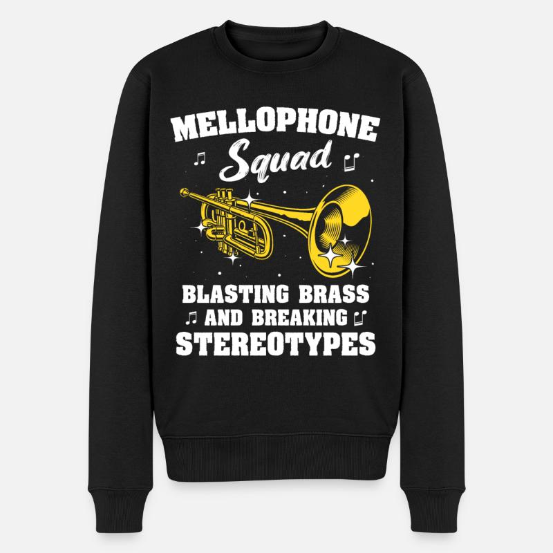 Mellophoniste - Pull Premium bio Homme - noir