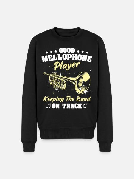 Mellophone player Mellophone - Men's Premium Organic Jumper - black