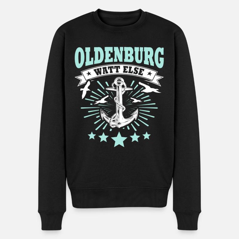 Dictons d’Oldenburg - Pull Premium bio Homme - noir
