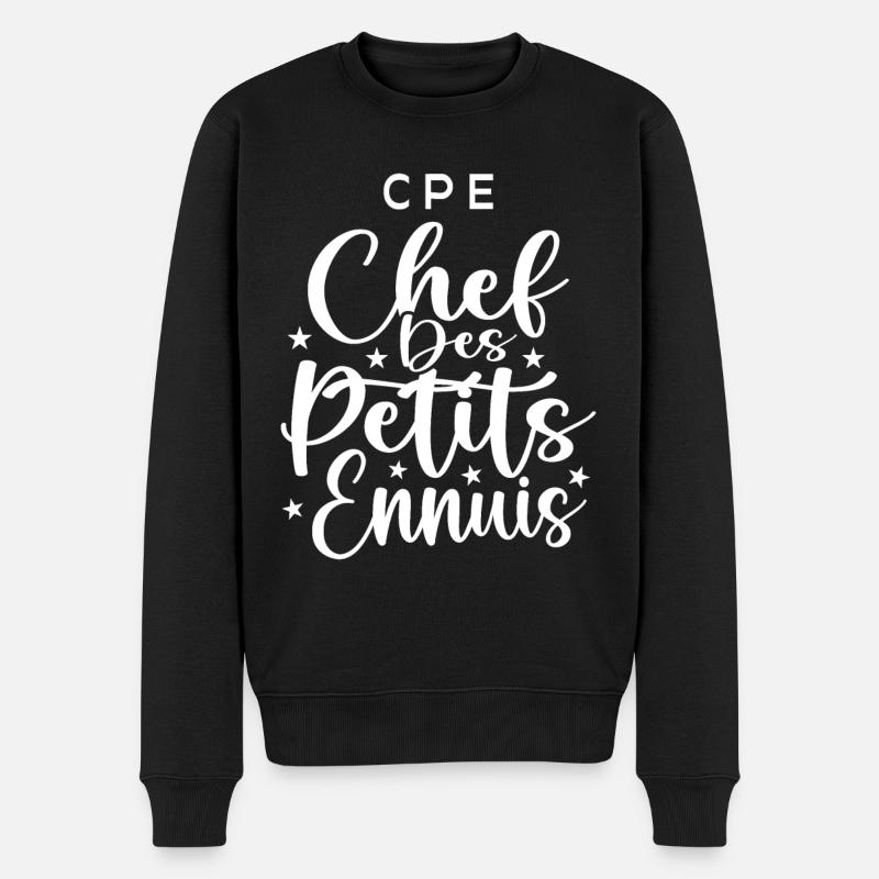 CPE : Chef des Petits Ennuis - Pull Premium bio Homme - noir