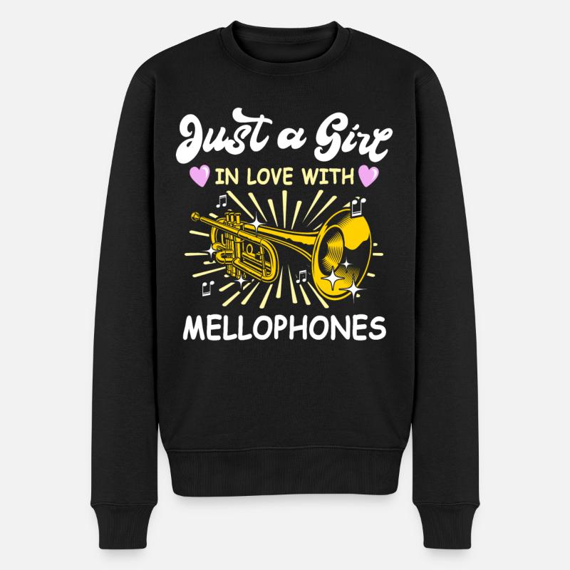 Mellophoniste - Pull Premium bio Homme - noir