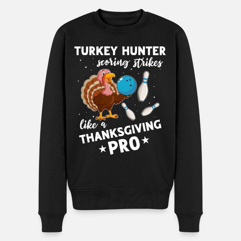 Bowling Turquie - Pull Premium bio Homme - noir