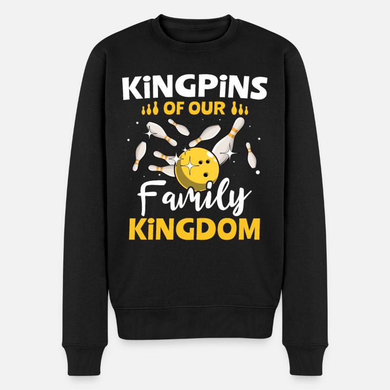 Quilles Famille Quille - Pull Premium bio Homme - noir