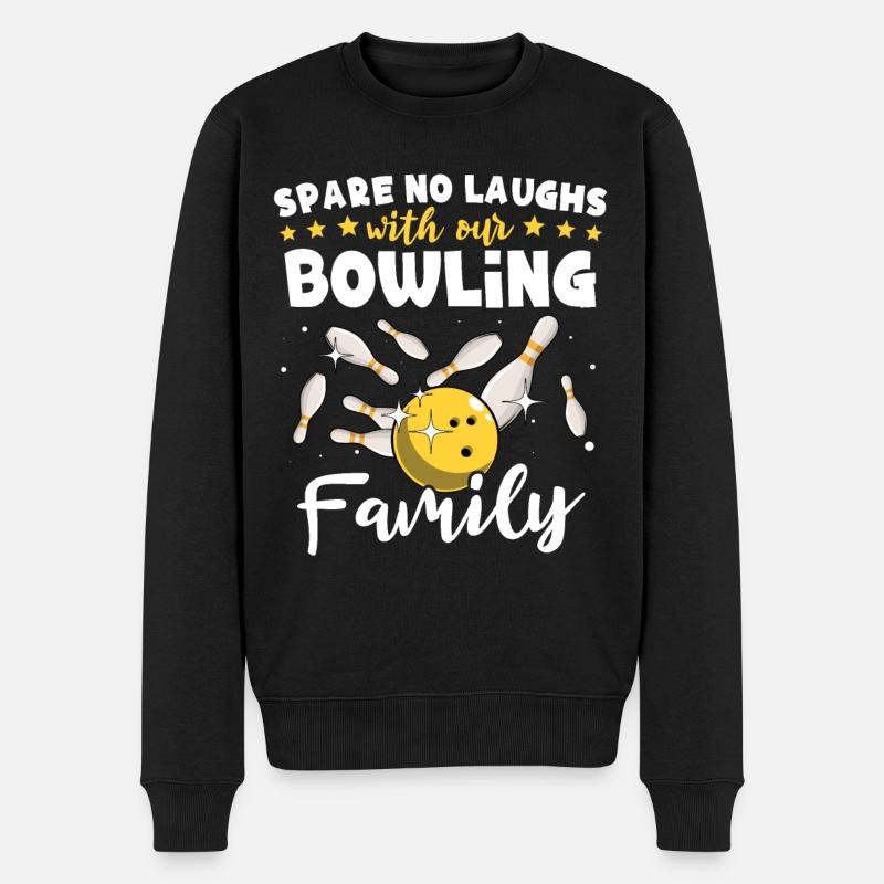 Quilles Famille Quille - Pull Premium bio Homme - noir