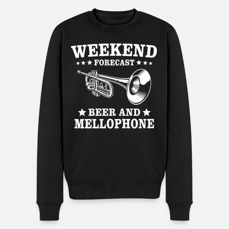Mellophoniste - Pull Premium bio Homme - noir