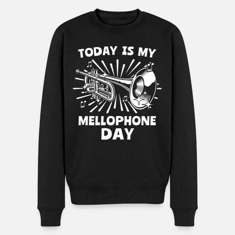 Mellophoniste - Pull Premium bio Homme - noir