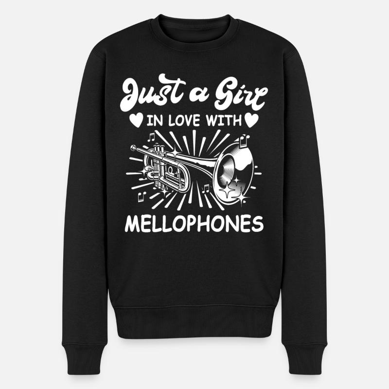 Mellophoniste - Pull Premium bio Homme - noir